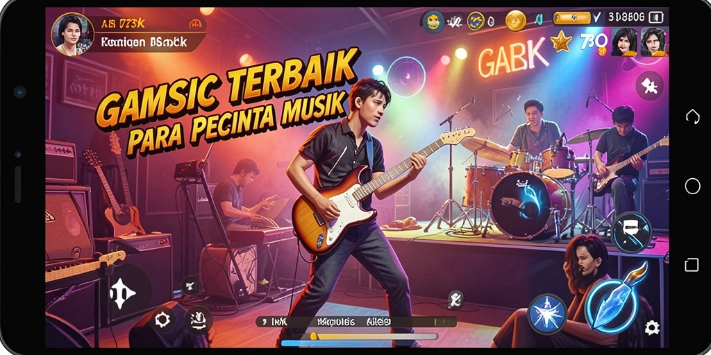 Ilustrasi gameplay 73K yang seru dan interaktif.