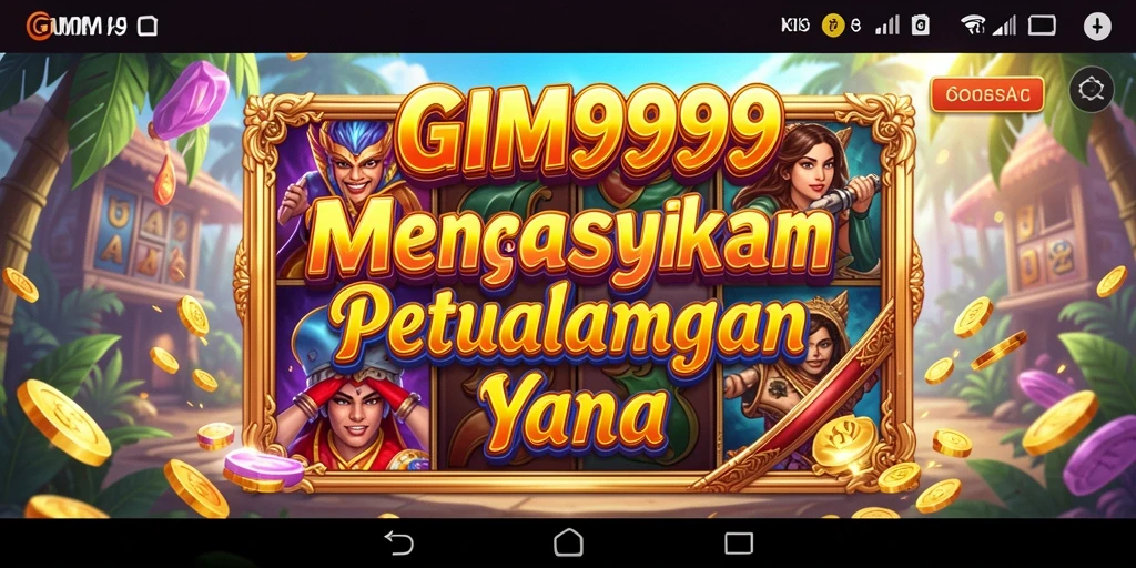 Tampilan gameplay GIM999 yang menarik dan menyenangkan.