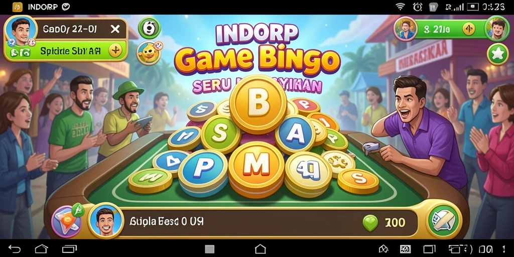 Tampilan gameplay Bingo yang seru di INDORP.