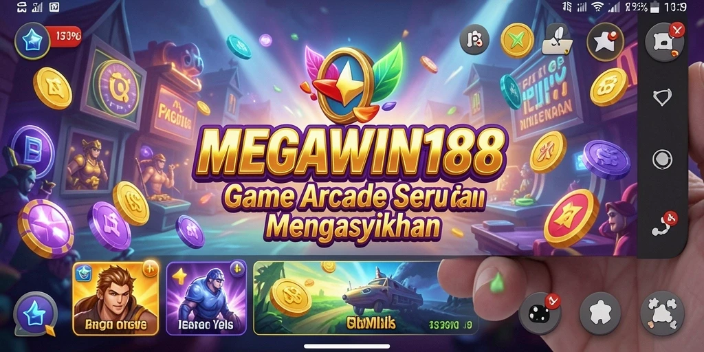 Gameplay MEGAWIN188 yang penuh aksi dan seru di layar.