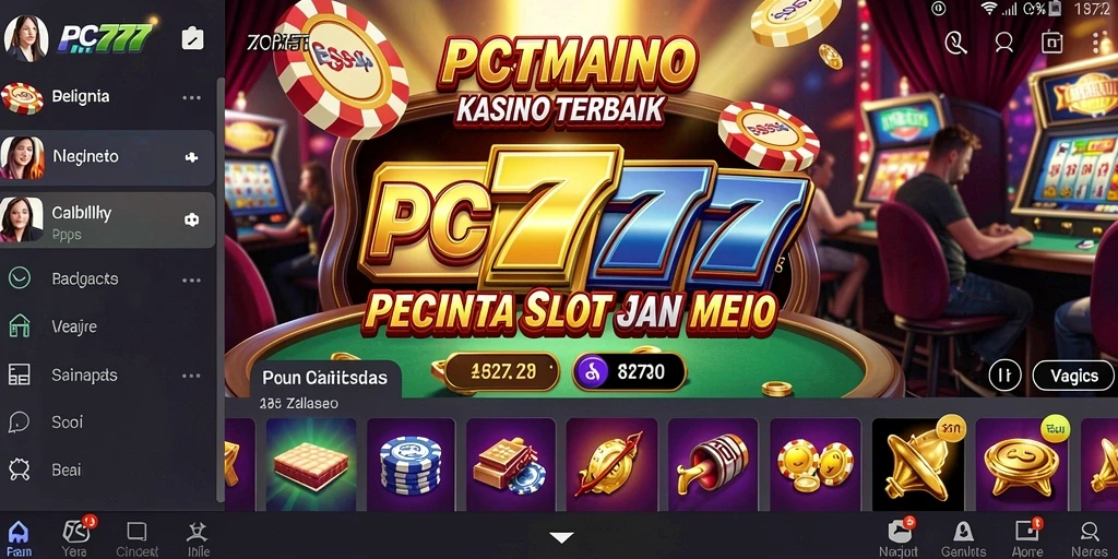 Tampilan menarik gameplay slot yang mendebarkan di PC777.
