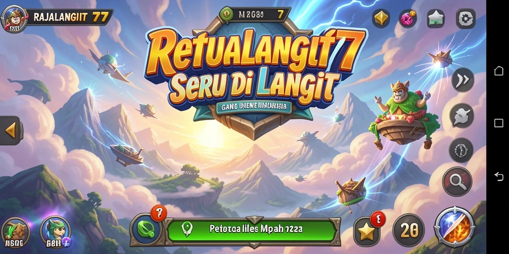 Gameplay seru RAJALANGIT77 dalam aksi penuh tantangan.