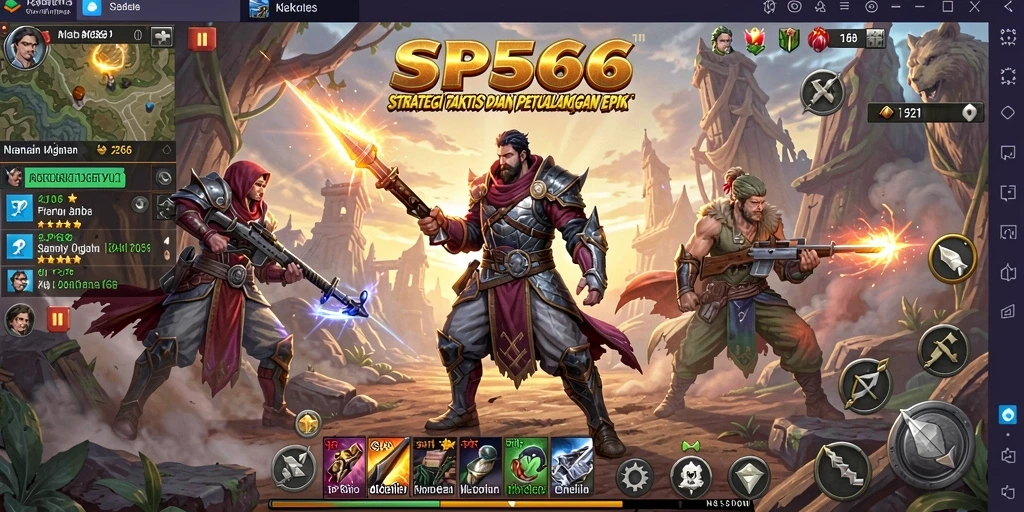 Tampilan gameplay SLG yang menarik dan penuh strategi.
