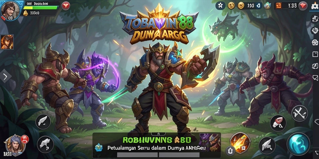 Tampilan menarik dari gameplay TOBAWIN88 yang penuh aksi.