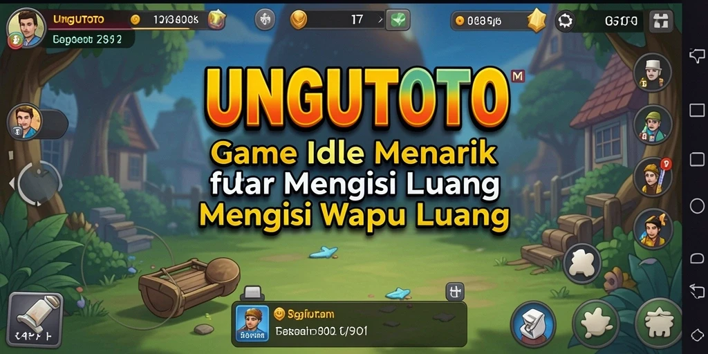 Gameplay UNGUTOTO yang menarik dan menghibur.